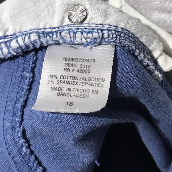 Periwinkle Blue Capri pants - Picture 4 of 5